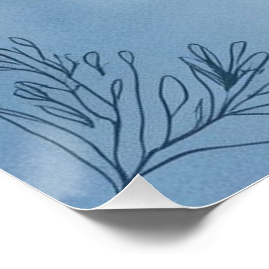 Poster Restez concentré Restez inspiré option 2 (Coin)