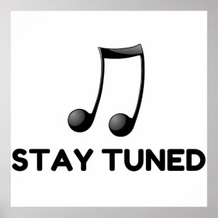 Poster Restez connecté