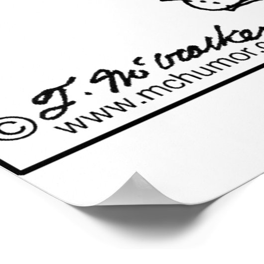 Poster Restez connecté 24h/24, 7j/7 (Coin)