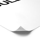 POSTER RESTEZ CONTRE LE BULLYING (Coin)