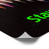 Poster Restez créatif (Coin)