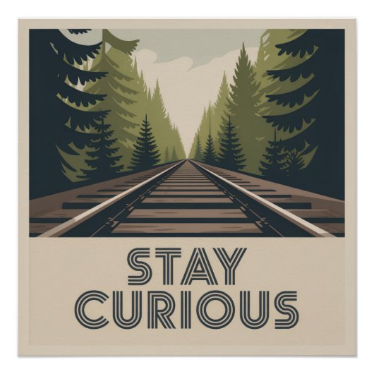 Poster Restez Curieux (Devant)