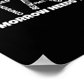 Poster Restez demain a besoin de vous santé mentale (Coin)