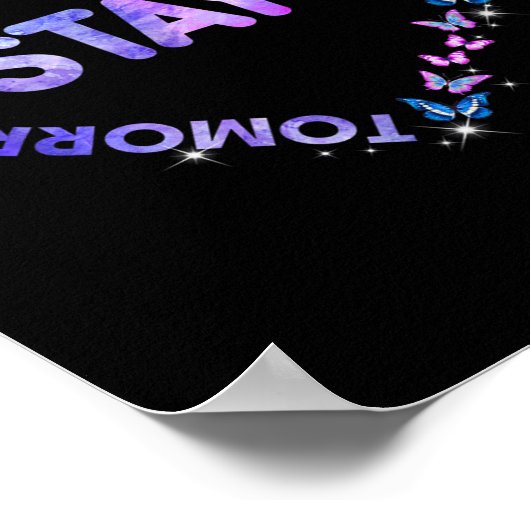 Poster Restez Demain A Besoin De Vous Semicolon Coeur Sui (Coin)