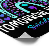 Poster Restez demain Besoin de vous Rainbow Suicide Sensi (Coin)