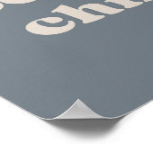 Poster Restez enfant de l'océan sauvage (Coin)