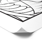 Poster Restez Étrange Couleur Il Vous-Même (Coin)