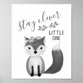 Poster Restez habile Nursery Wall Art (Devant)