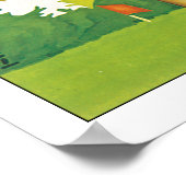 Poster Restez jeune en jouant au golf en Allemagne (Coin)