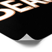 Poster Restez sauvage, veillez à l'ours (Coin)