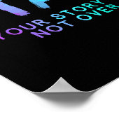 Poster Restez Semicolon Mois de sensibilisation à la prév (Coin)