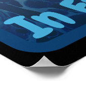 Poster Restez Super dans la chambre de [MON NOM] (Coin)