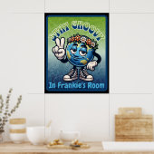 Poster Restez Super dans la chambre de [MON NOM] (Cuisine)