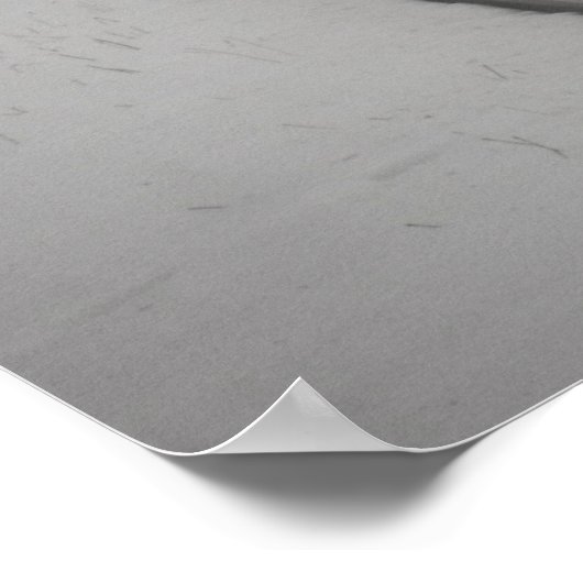 Poster Restez sur la piste Winter Woods (Coin)