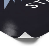 Poster Restez Toujours Affamés (Coin)
