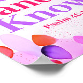 Poster Restez tranquille et connaissez Boho Christian Ado (Coin)