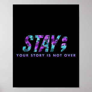 Poster Restez Votre Histoire N'Est Pas Sur La Prévention