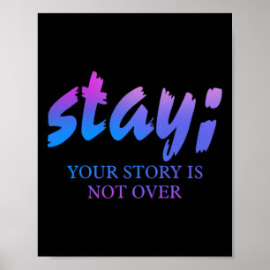 Poster Restez votre histoire n'est pas sur la prévention
