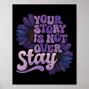 Poster Restez Votre Histoire N'Est Pas Sur La Prévention