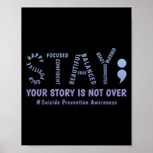 Poster Restez Votre Histoire N'est Pas Terminée Santé Men