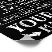 Poster Restez votre vie S Suicide Prévention (Coin)