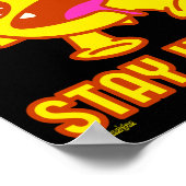 Poster RESTEZ WEIRD drôle créature folle cadeau surprise (Coin)
