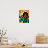Poster Restez Woke (Cuisine)