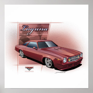 Poster Resto Mod 1973 Laguna