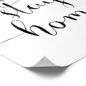 Poster Restons à la maison (Coin)