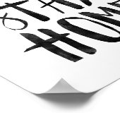 Poster Restons à la maison (Coin)