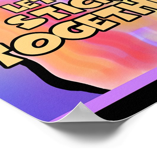 Poster Restons unis (Coin)