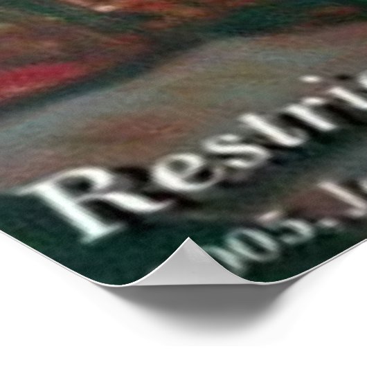 Poster Restreint (Coin)