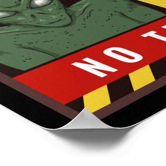 Poster Restricted Alien Base (Coin)