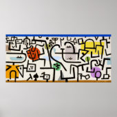 Poster Résumé captivant : Port riche par Paul Klee (Devant)