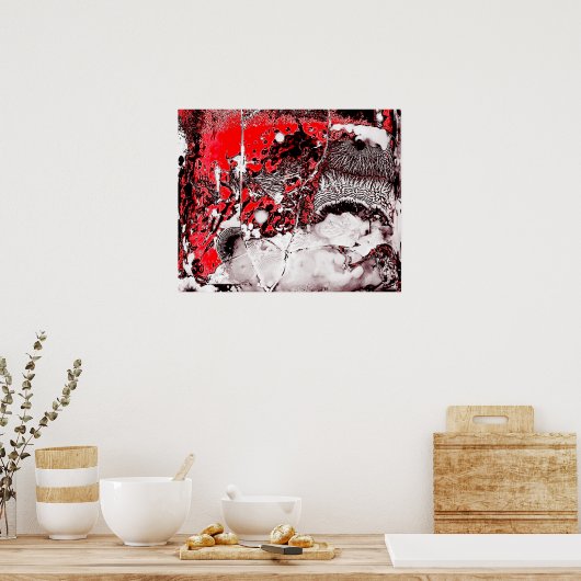 Poster Résumé cassé (Cuisine)