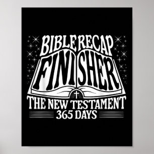 Poster Résumé de la Bible Finisher Citation 365 Jours du