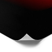 Poster Résumé Luxe Rouge avec Noir AP0004 (Coin)