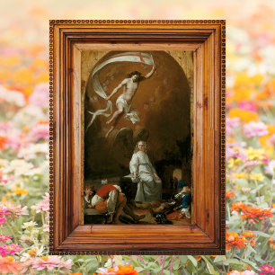 Poster Résurrection de Jésus catholique chrétien Joyeux P