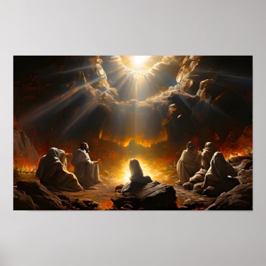 Poster Résurrection de Jésus-Christ (Devant)
