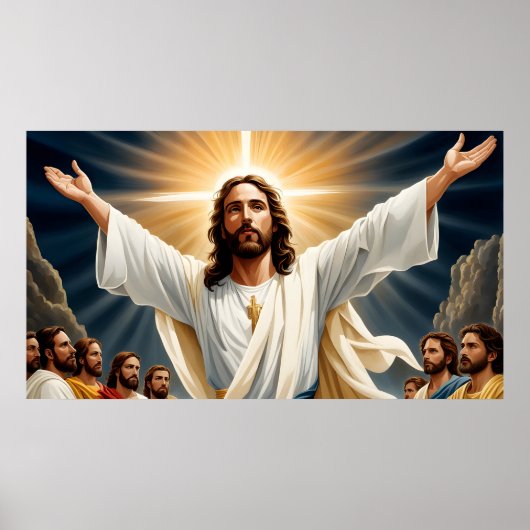 Poster Résurrection de Jésus-Christ (Devant)