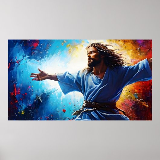 Poster Résurrection de Jésus-Christ (Devant)