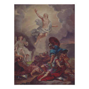 Poster Résurrection de Jésus par Berndt Abraham Godenhjel