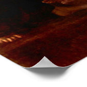 Poster Résurrection de Lazare par Caravaggio (Coin)