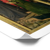 Poster Résurrection de Lazare Triptych; L'Élevement de L (Coin)