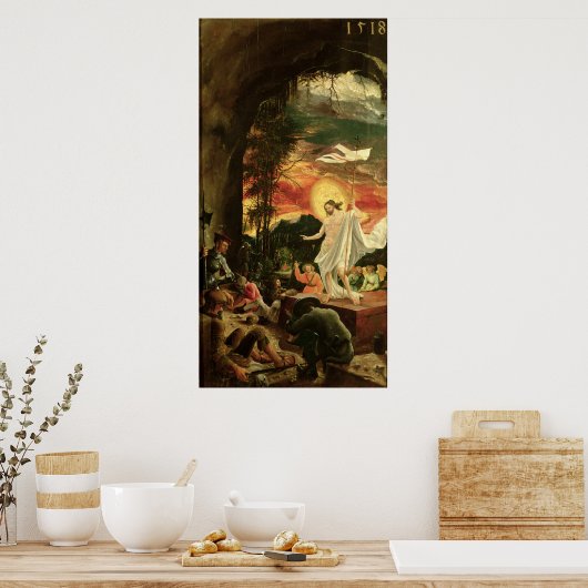 Poster Résurrection du Christ, 1518 (Cuisine)