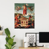 Poster Résurrection du Christ par Raffaello Santi (Bureau à domicile)