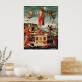 Poster Résurrection du Christ par Raffaello Santi (Cuisine)