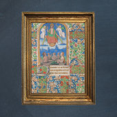 Poster Résurrection Manuscrit médiéval de Pâques