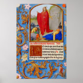 Poster Résurrection médiévale chrétienne de Jésus Pâques (Devant)