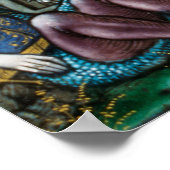 Poster Résurrection religieuse catholique de Pâques (Coin)